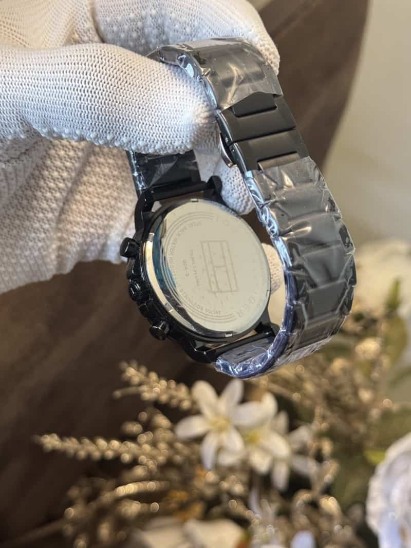 Tommy hilfige r Black With Brown Dial Premium Chronograph Watch