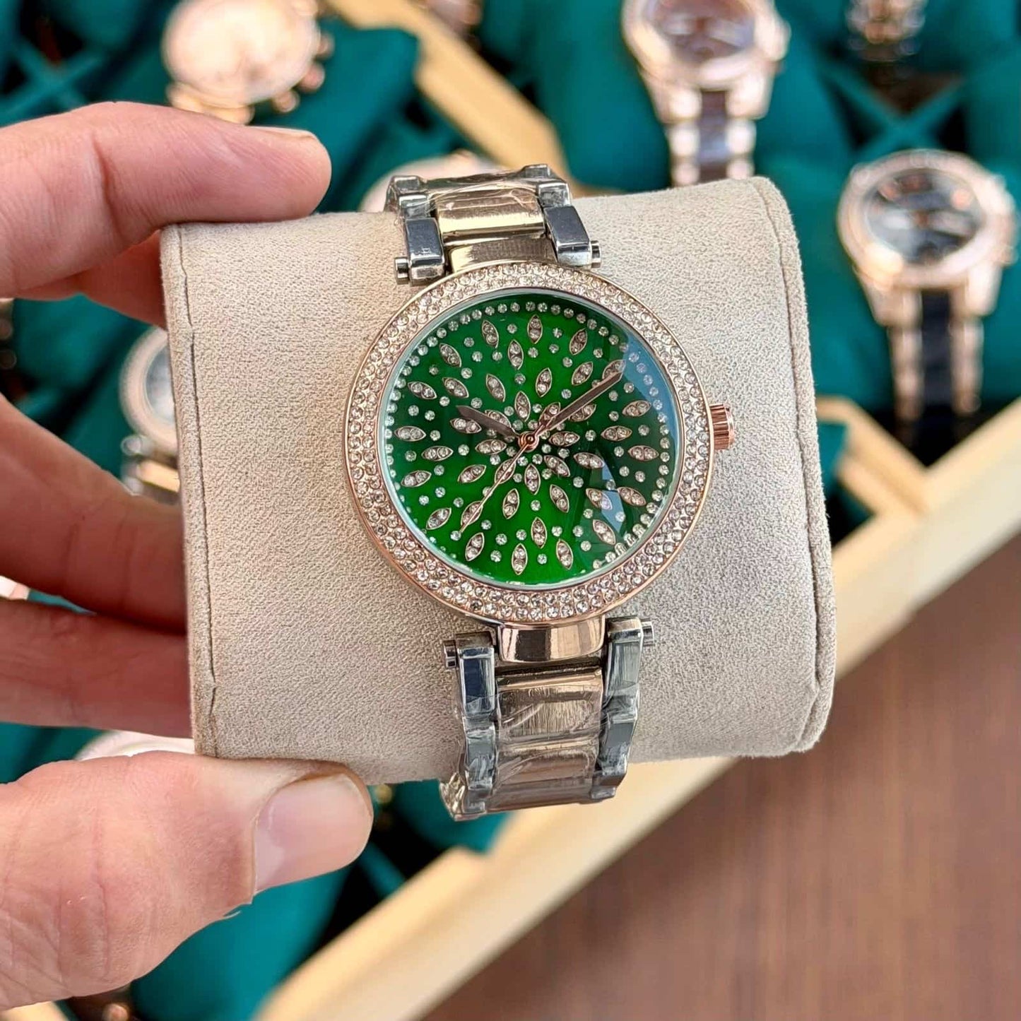 MICHAELKORS_LADIES_ROSE-TT-GREEN