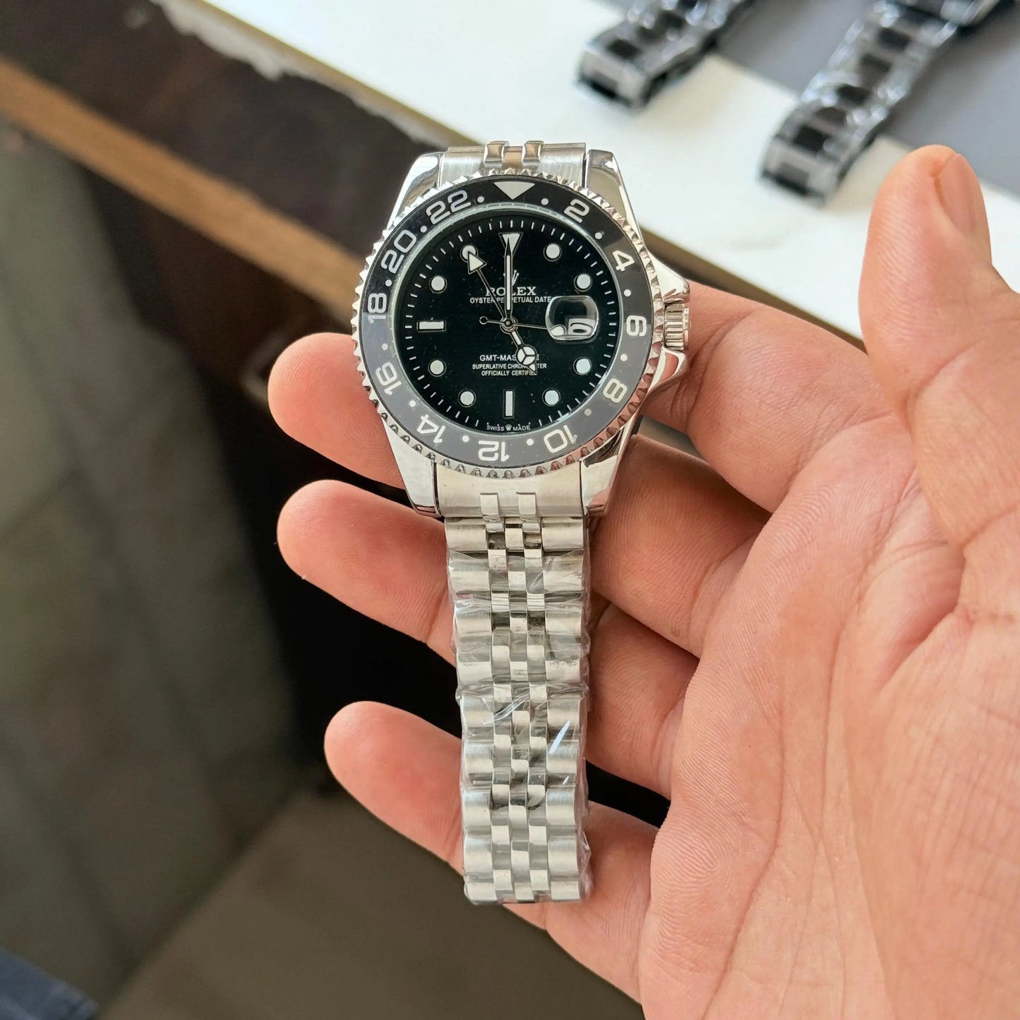 RoL3X.. GMT2 Silver