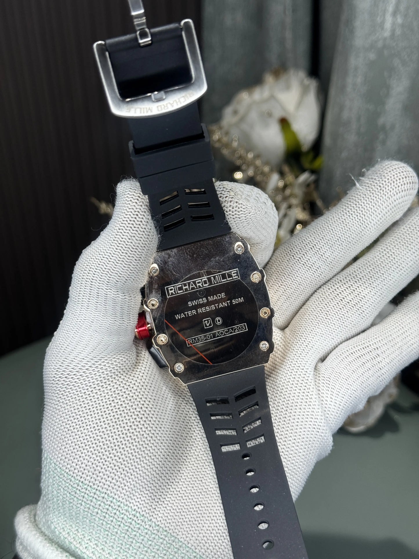 Richard Mille RM3501 Black Chronograph Special Edition Watch