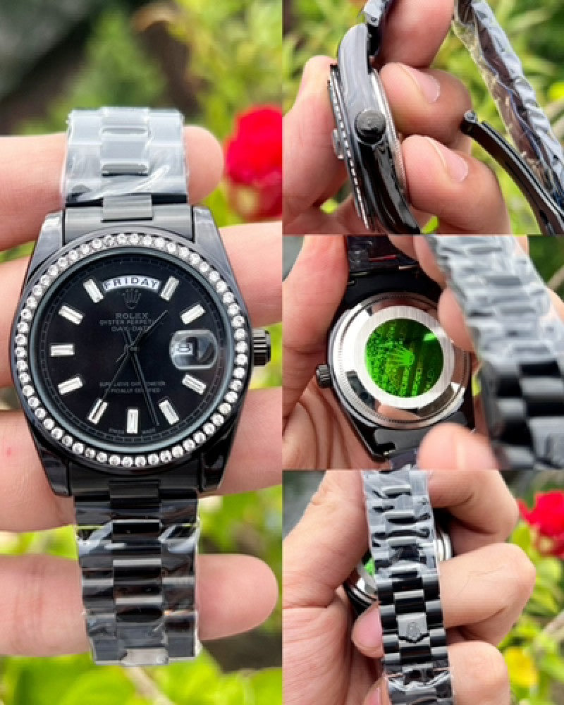 Rolex Day Date Diamond FullBlack