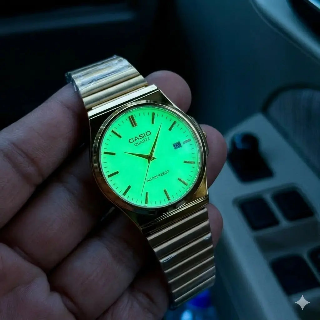 Casio New Indiglo Dial