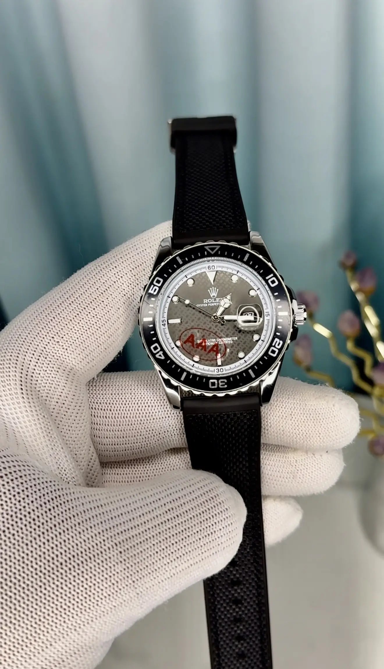 ROLEX OYSTER PERPETUAL BLACK