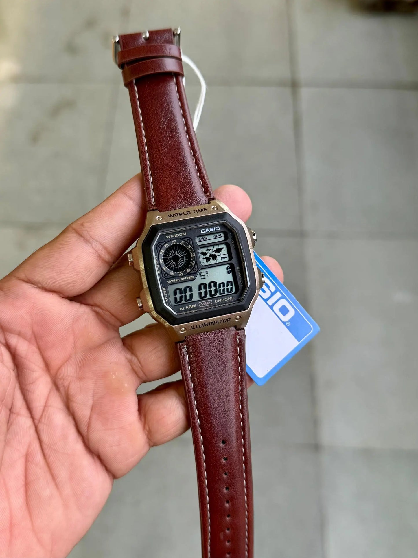 casio brown