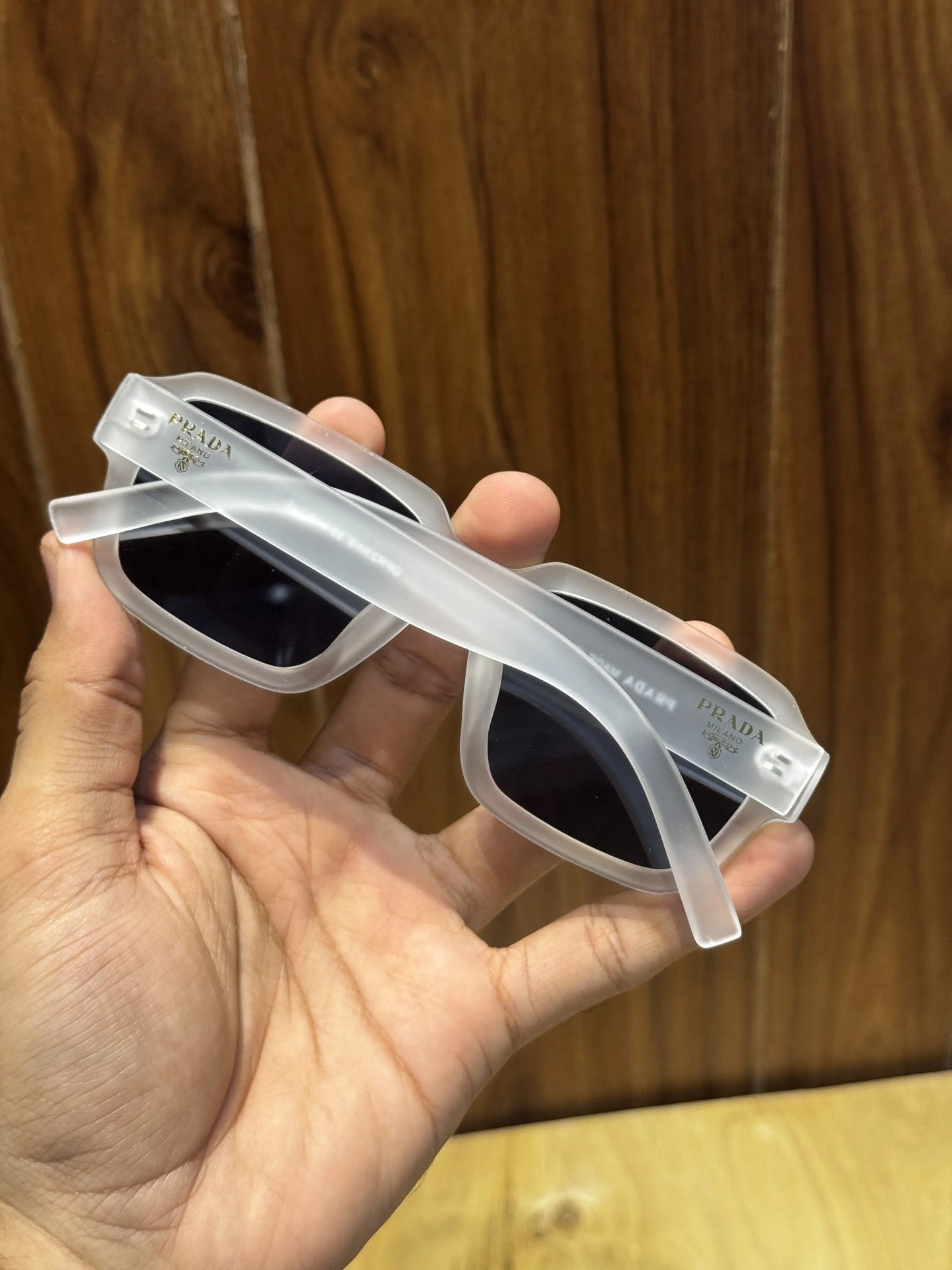 Prada Ice Black Premium Shades Pr23