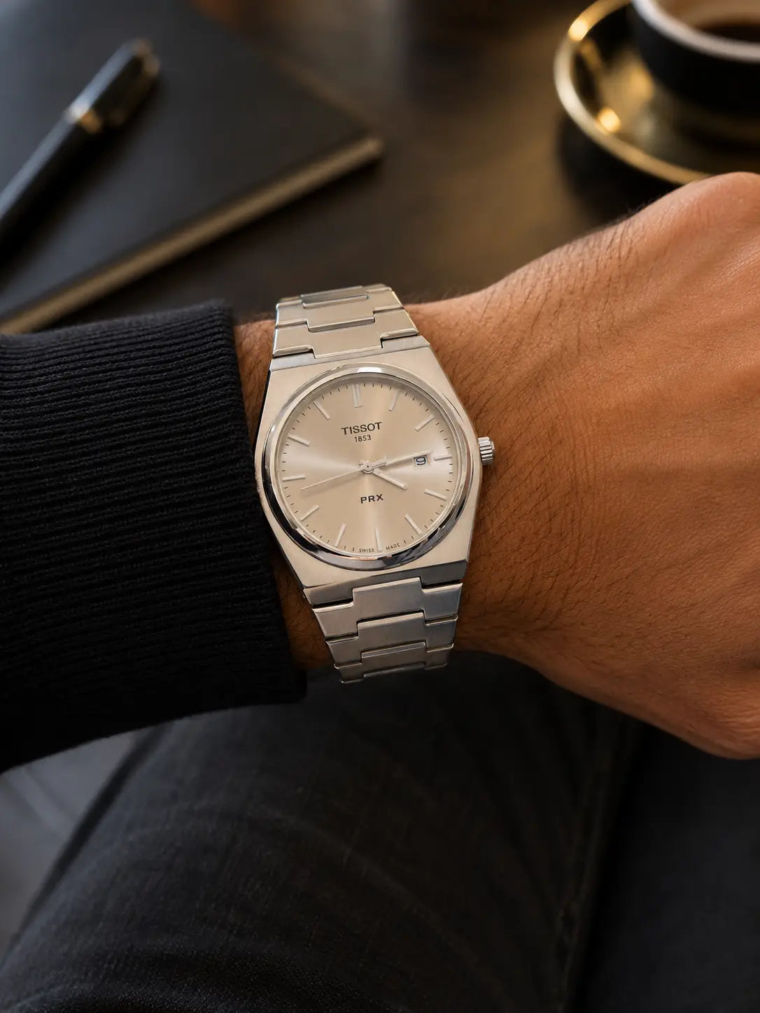 TISSOT PRX white