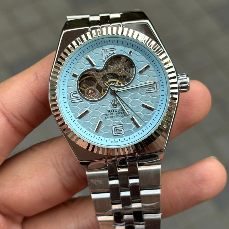 Role x Oyster Perpetual Land Dweller Open Heart Automatic