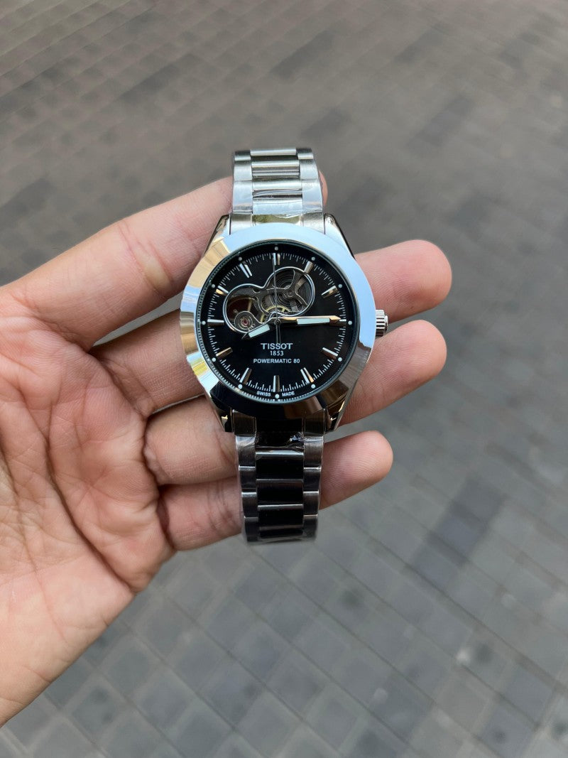 Tisso t Powermatic 80 Silver Black