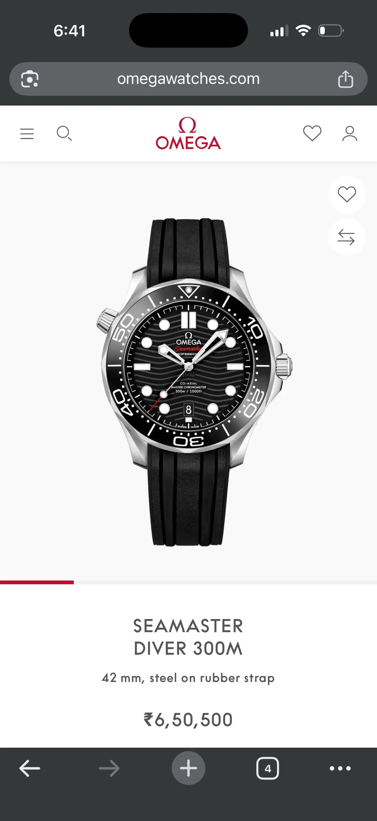 Omeg_a seamaster Diver 300m automatic