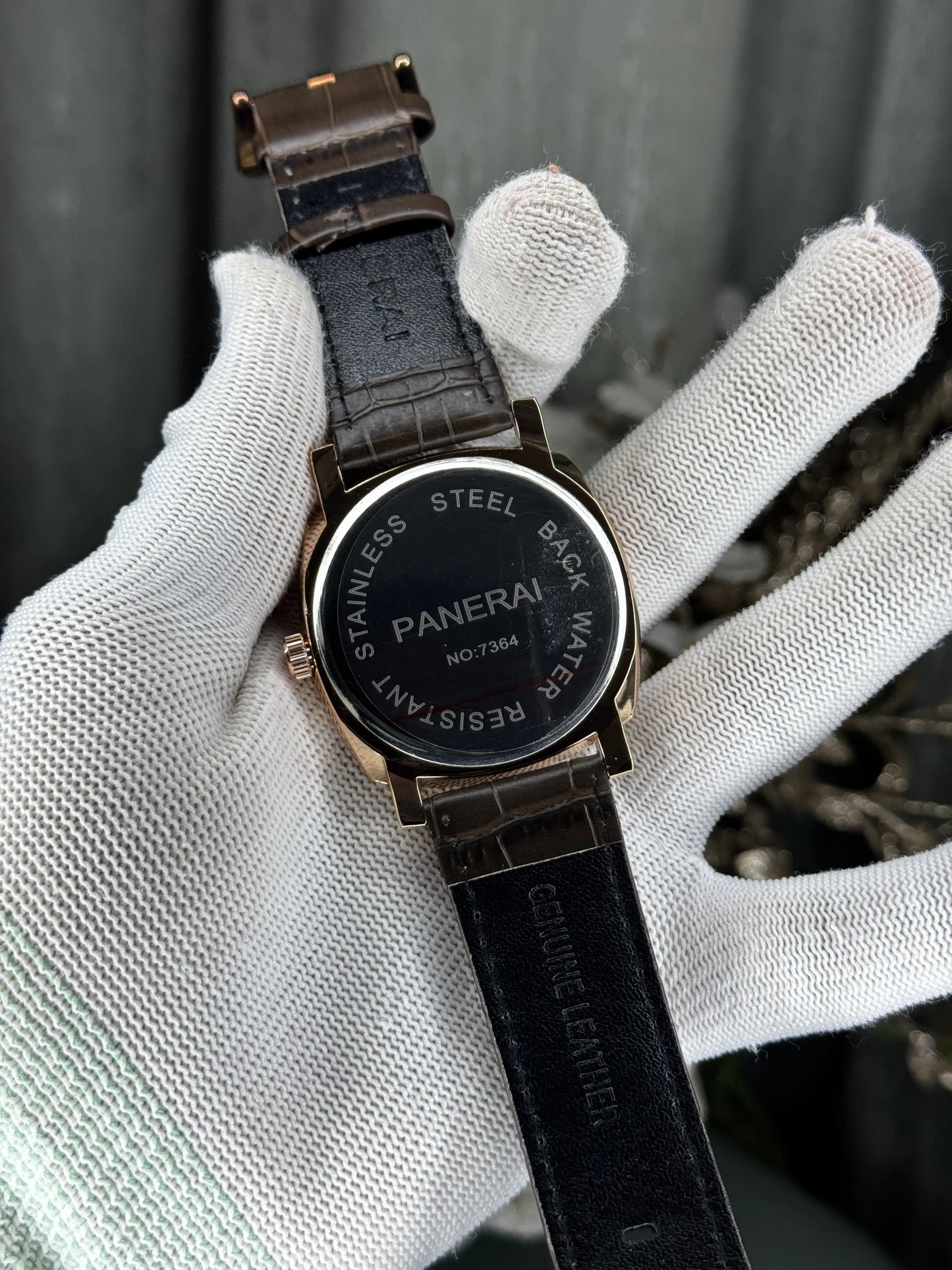 Panerai Radiomir Quaranta Brown White Premium Quartz Watch