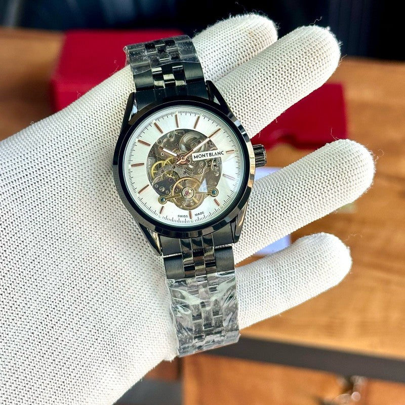 Mont Blanc Automatic Black White