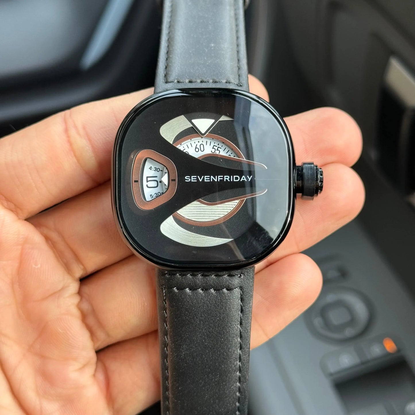 Seven Friday ME Series Leather Black