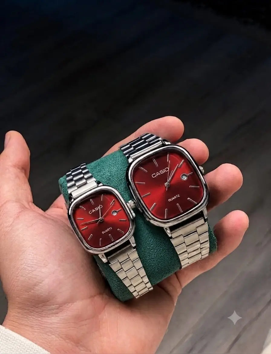 Casio Couple Red