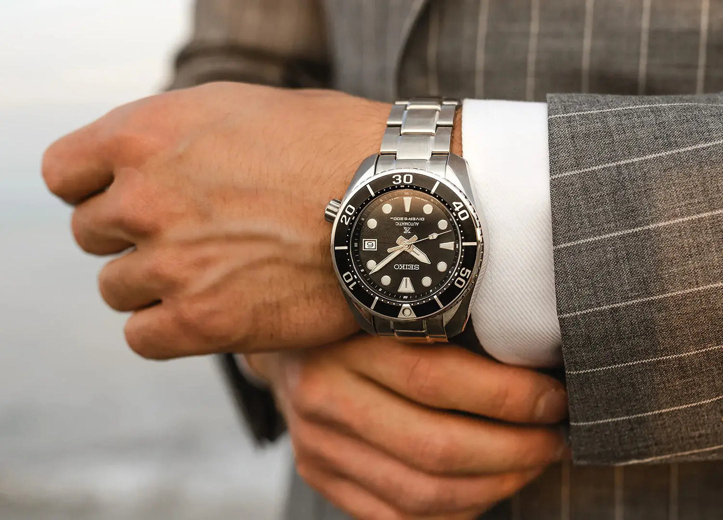SEIKO PROSPEX BLACK SUMO DIVER