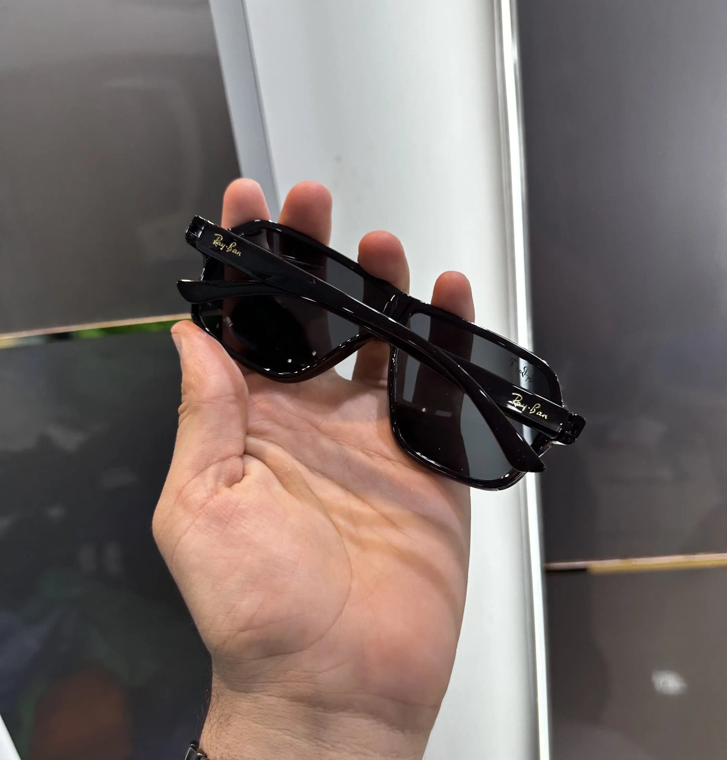 Rayban All Black Premium Shades 4760