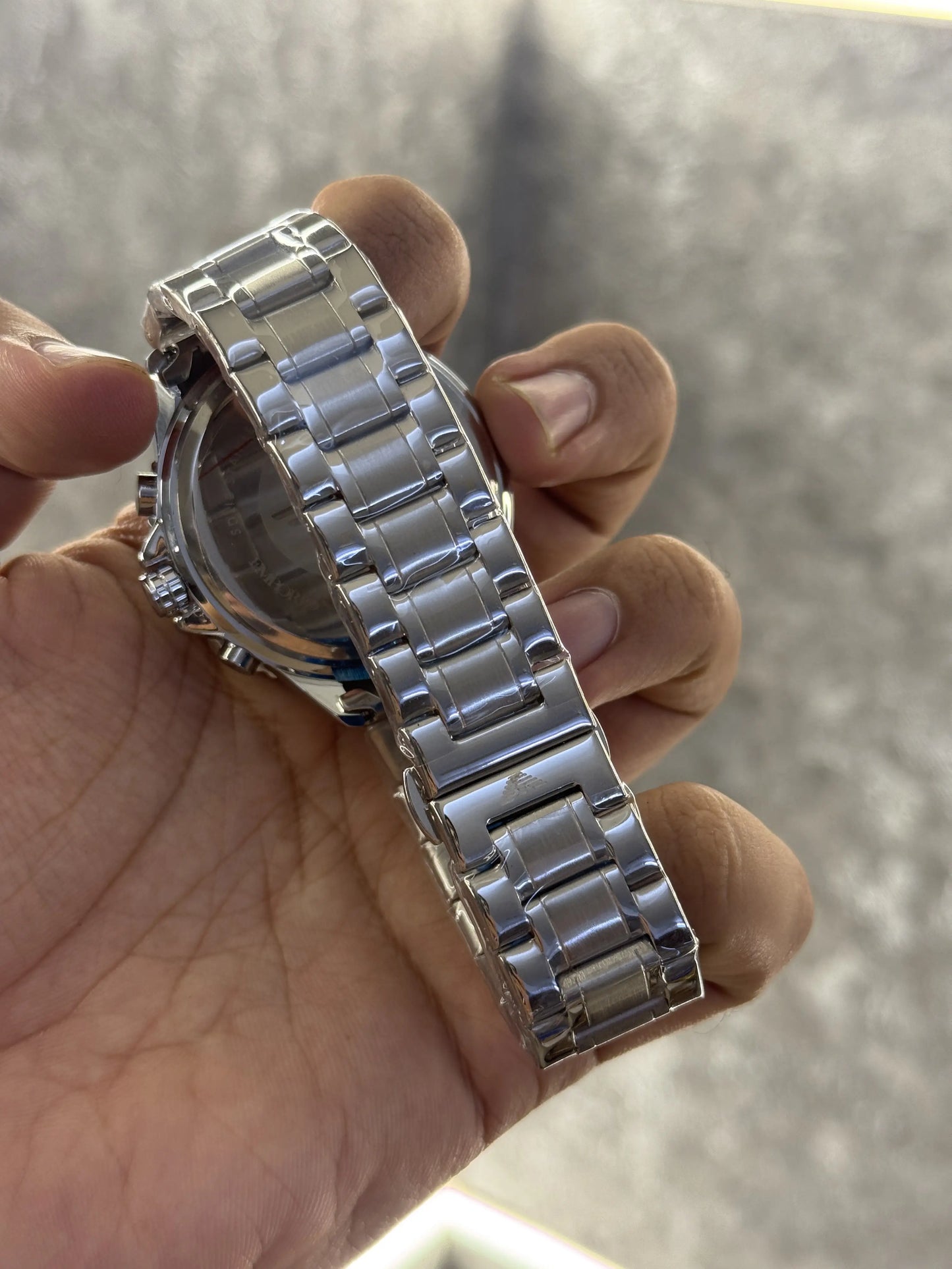Emporio Armani Premium All Chronograph working
