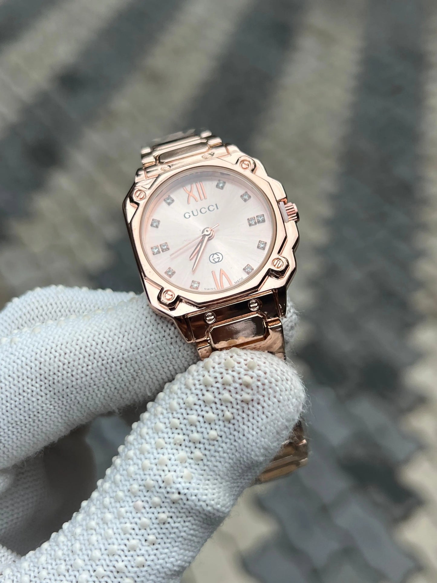 Gucc i Ladies Diamond watch