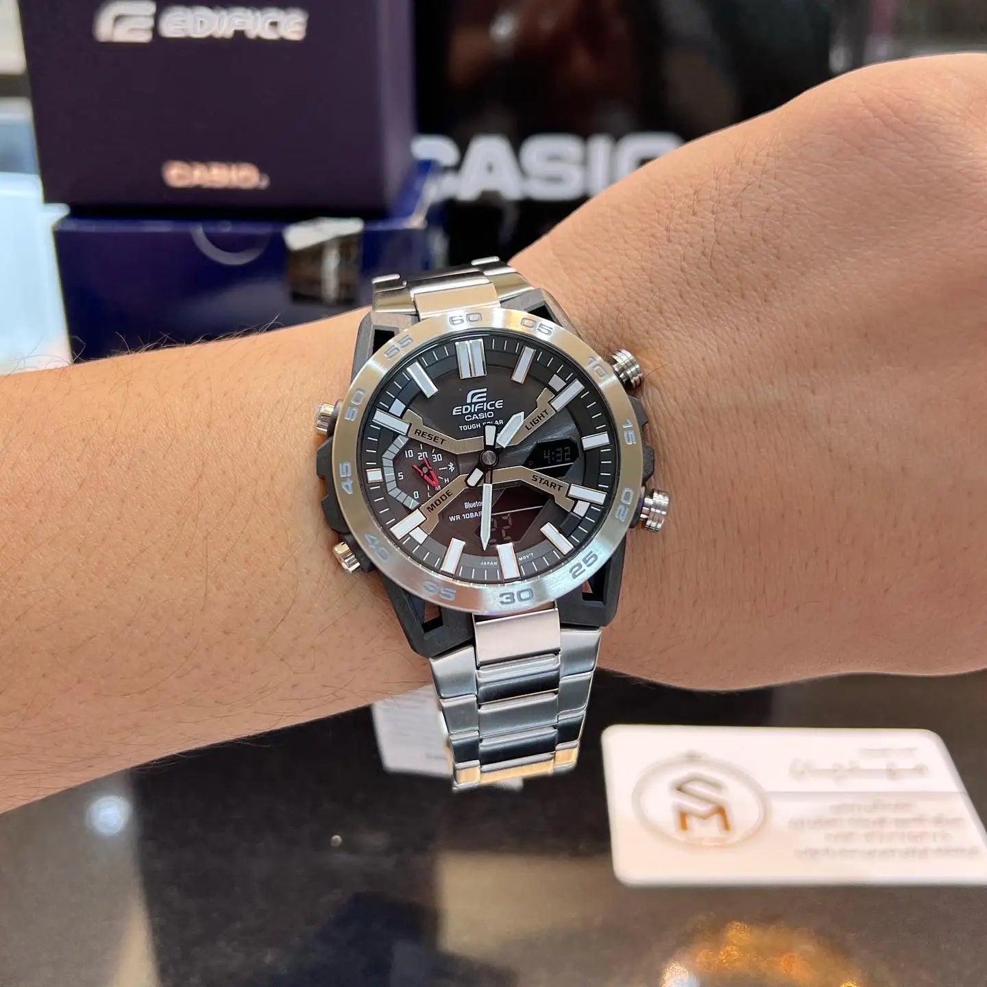 Casio Edifice ECB 2000 world time