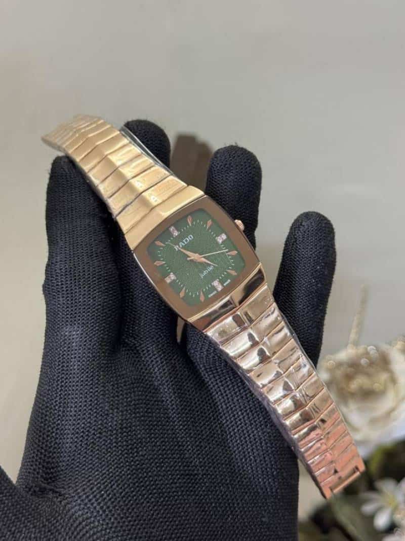 RAD O jubile Copper Green Premium Quartz Watch