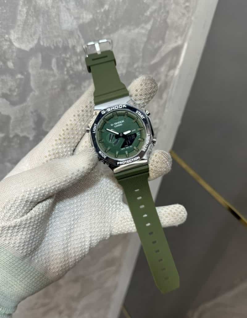 G - Shock Green Metal Dial 44mm Premium Watch