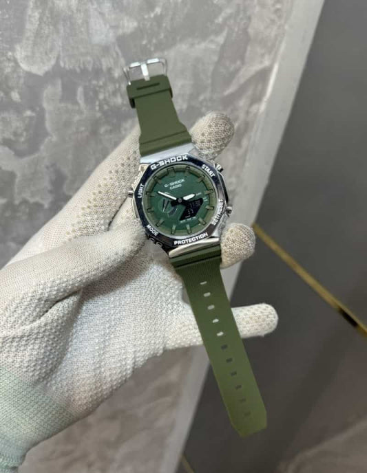 G - Shock Green Metal Dial 44mm Premium Watch