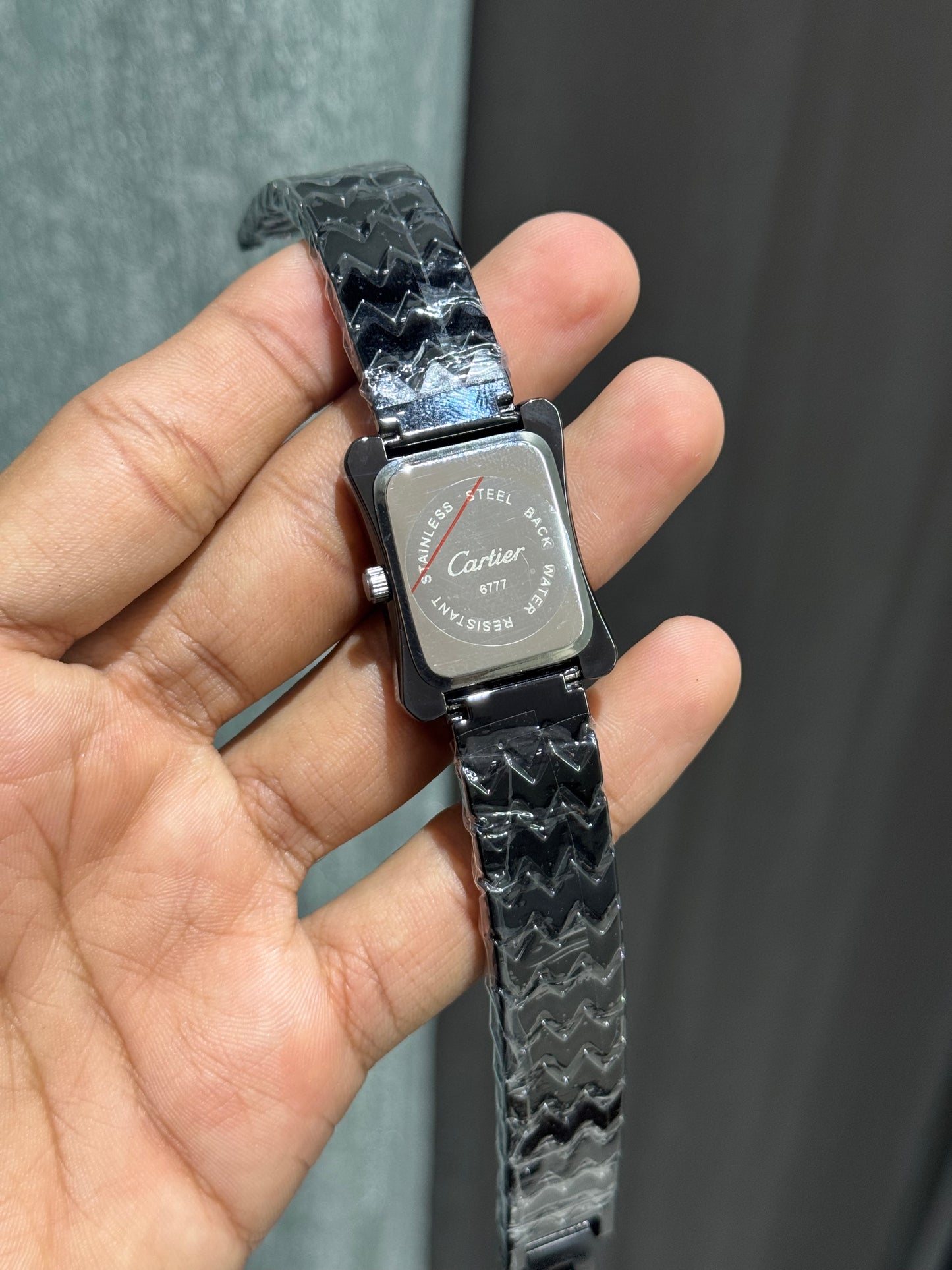 Cartier All Black Designer Premium Watch