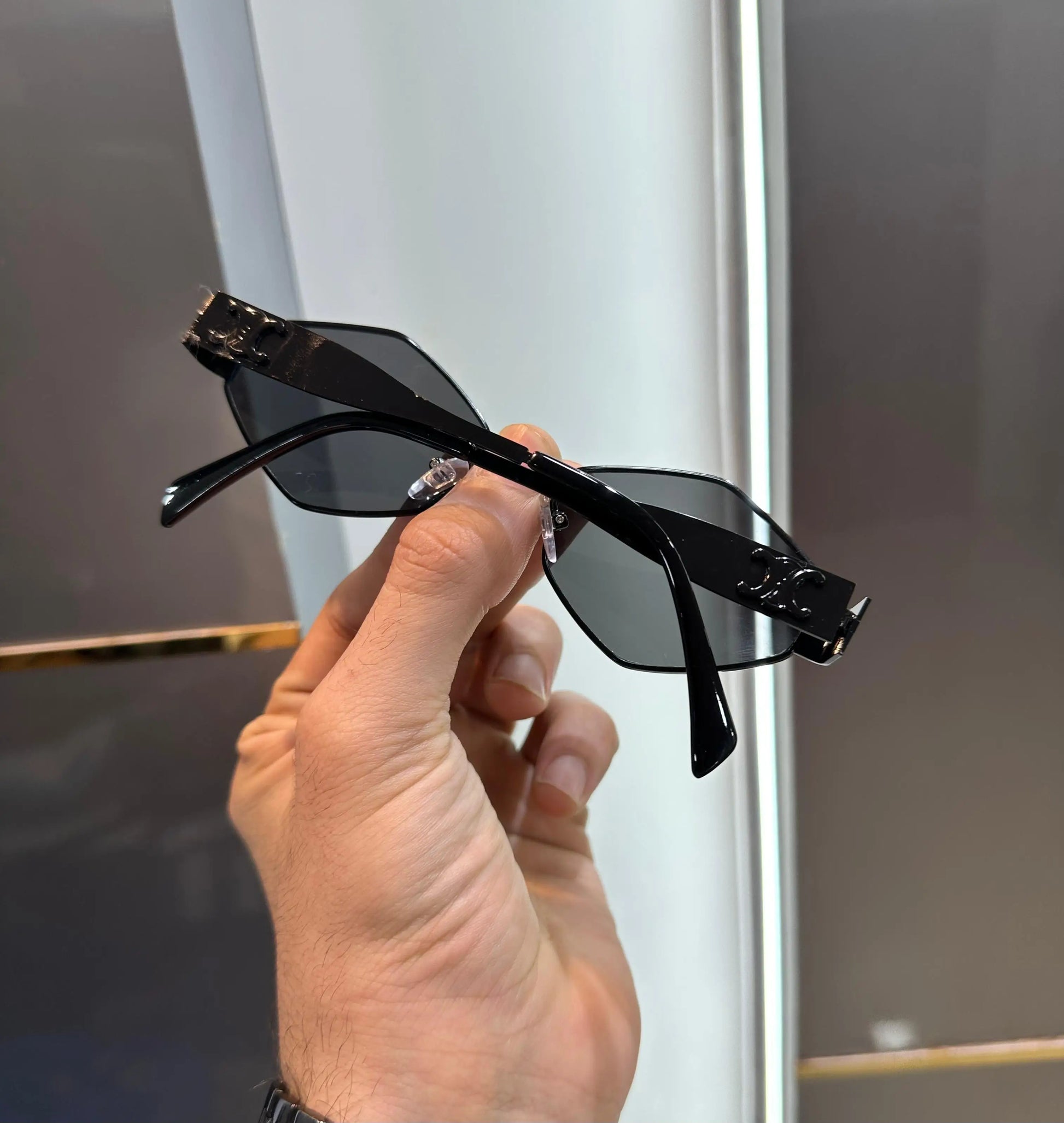 Celin e All Black Designer Premium Shade 598