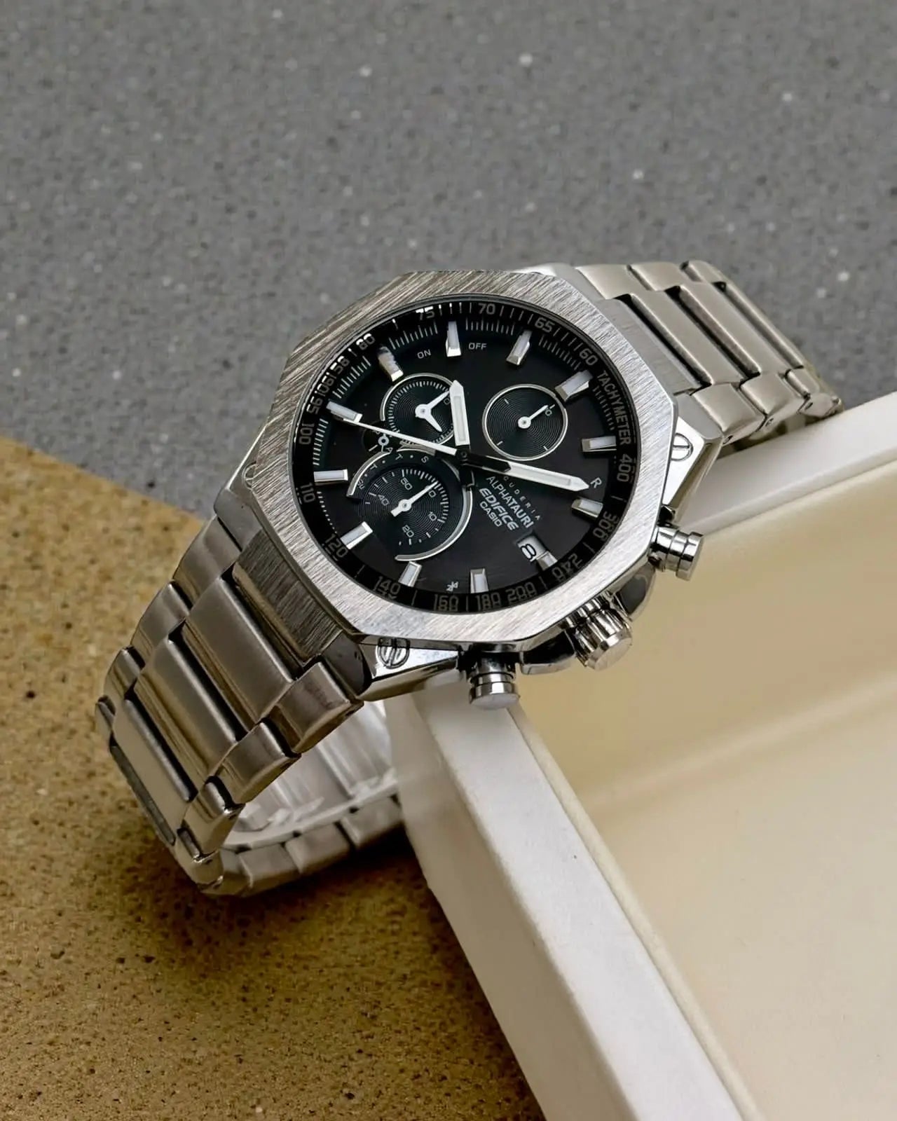 Casio Edifice EQB-1100 Silver Black