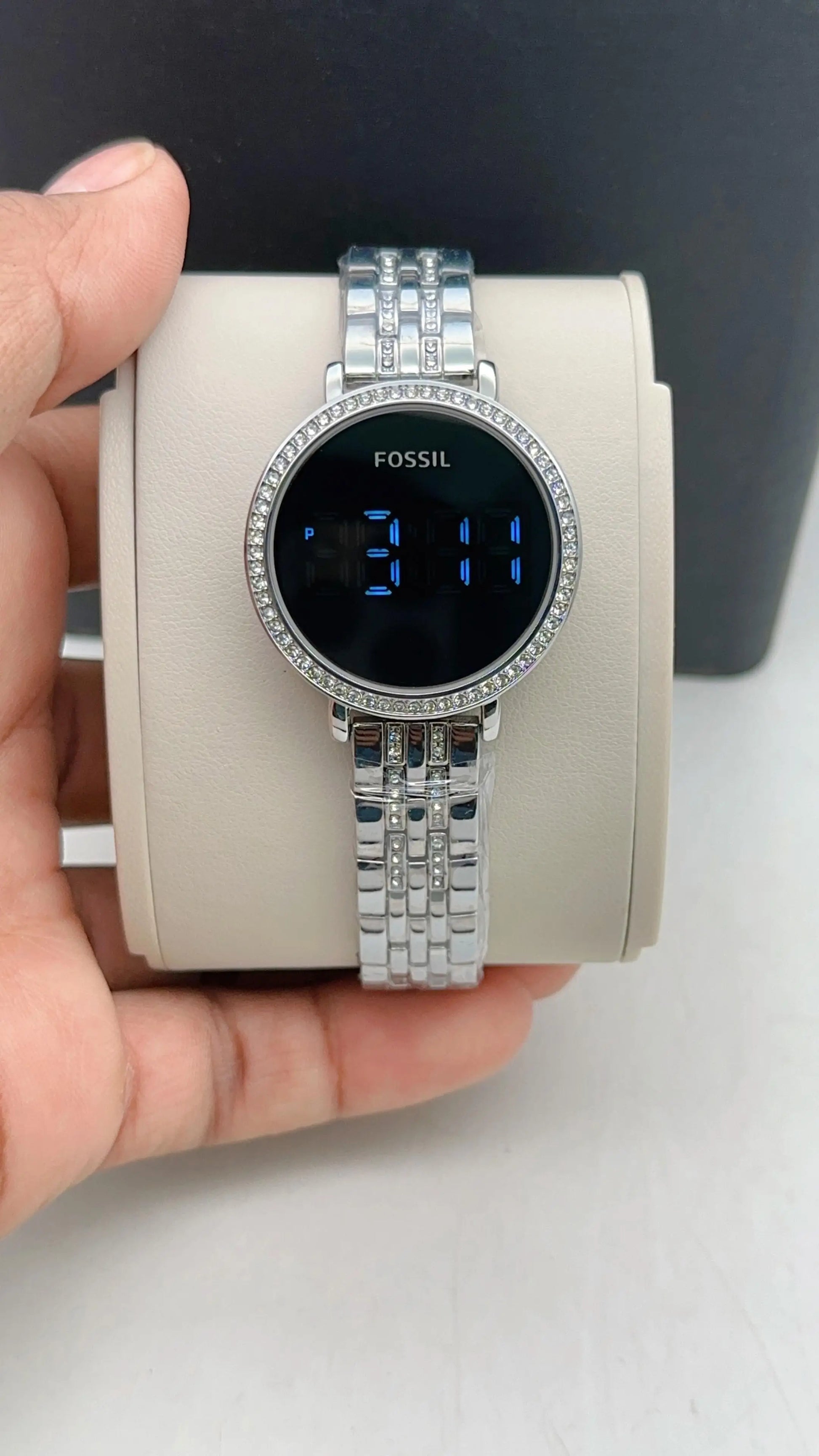 FOSSIL_LADIES_DIGITAL-SILVER-BLACK