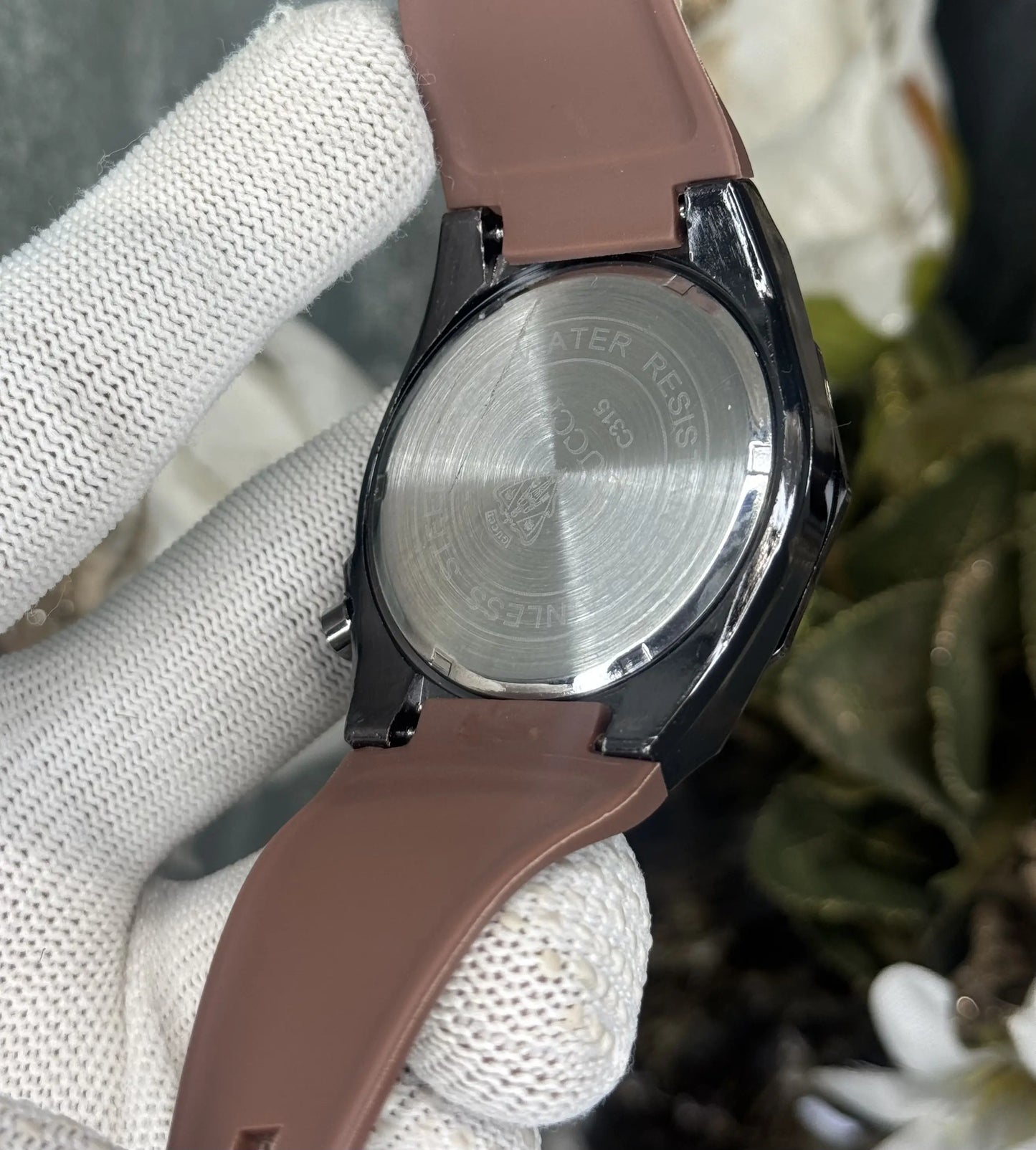 Gucc i All Brown Quartz Premium Watch
