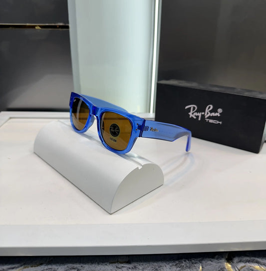 Ray  Ban Mega Wayfarer Blue Brown Premium Shades 840
