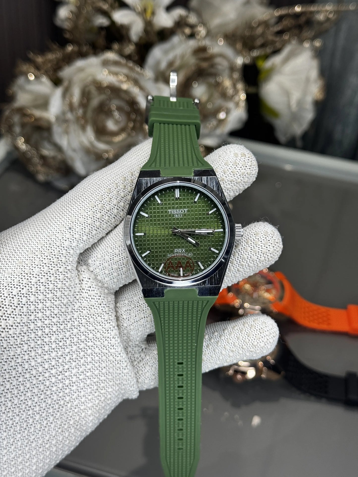 Tisso t Prx. All Green Premium Watch