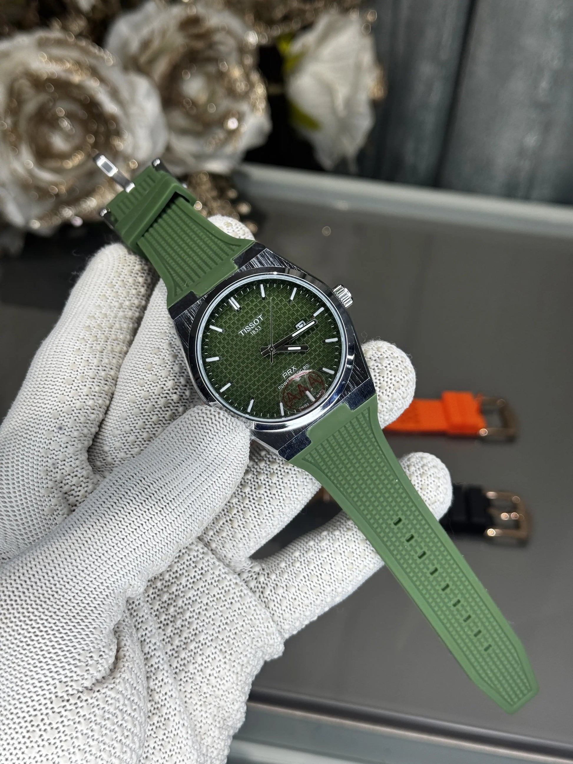 Tisso t Prx. All Green Premium Watch