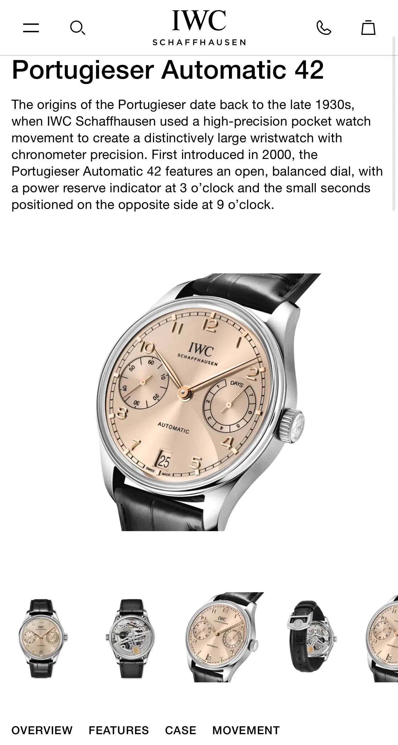 IWC Portugieser Automatic - IW501705