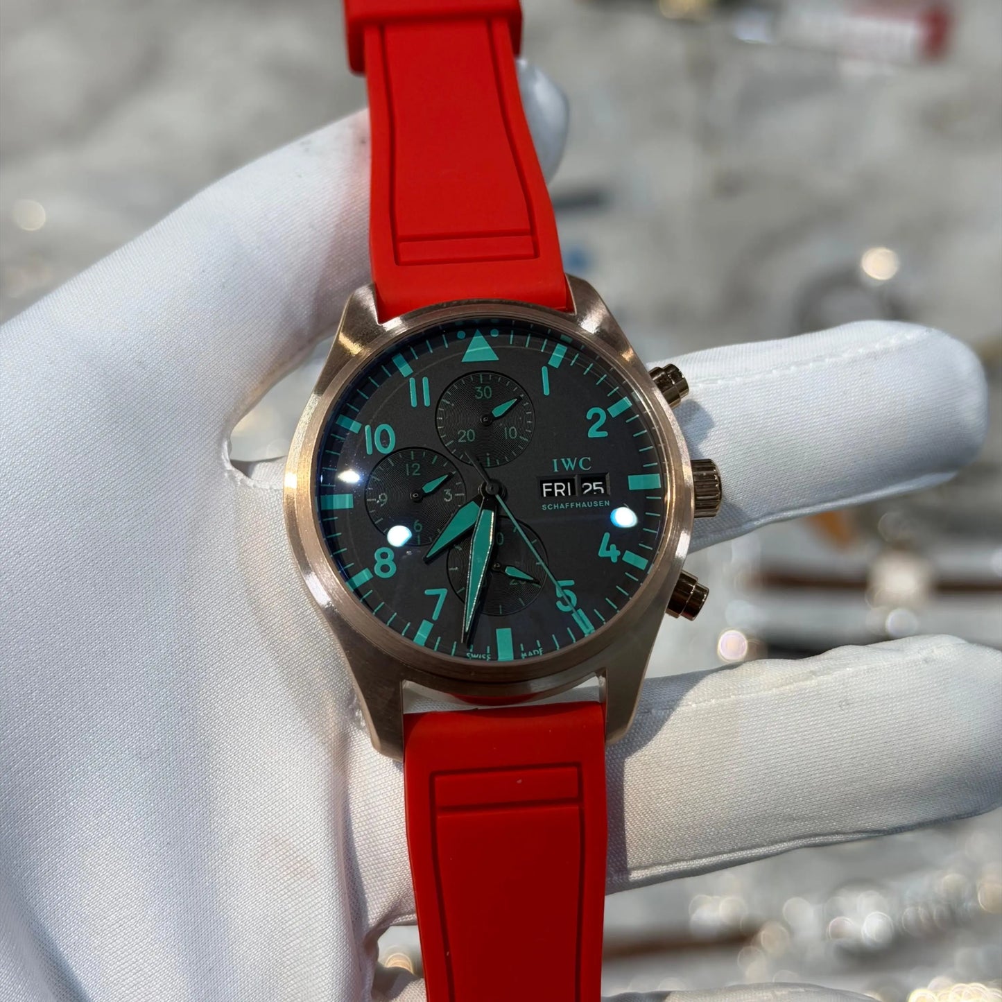 IWC Pilot’s Watch Chronograph 41 Edition “Mercedes-AMG PETRONAS” Formula One