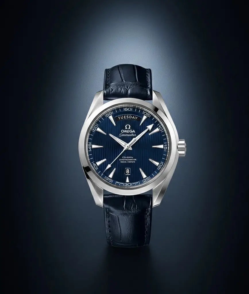 0mega Seamaster Aqua Tera Chronometer 150m Blue