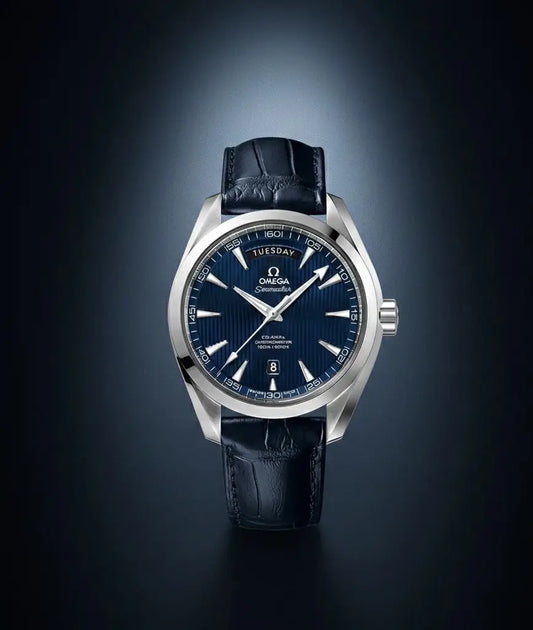 0mega Seamaster Aqua Tera Chronometer 150m Blue