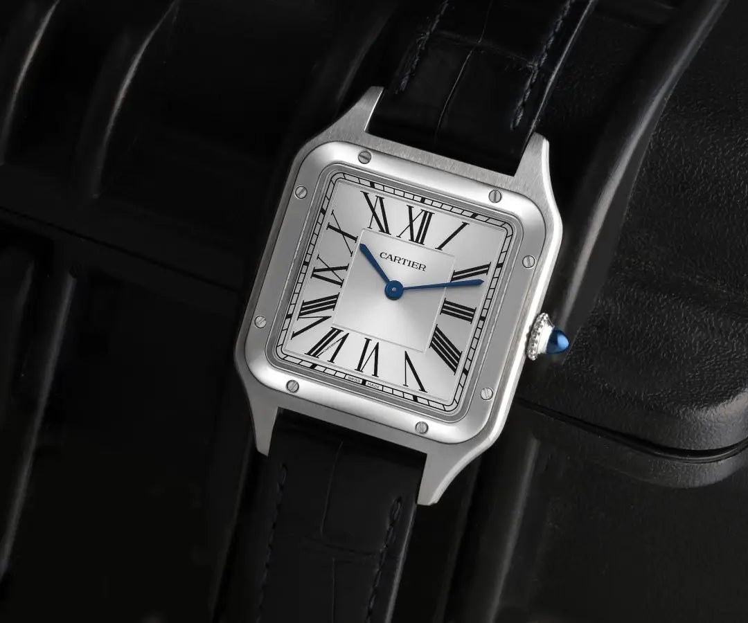 Cartier Dumont Silver Black