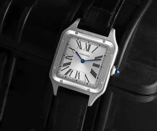Cartier Dumont Silver Black
