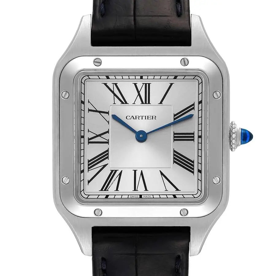 Cartier Dumont Silver Black