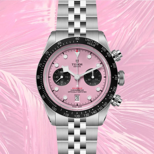 Tudor Black Bay Chrono Miami Pink