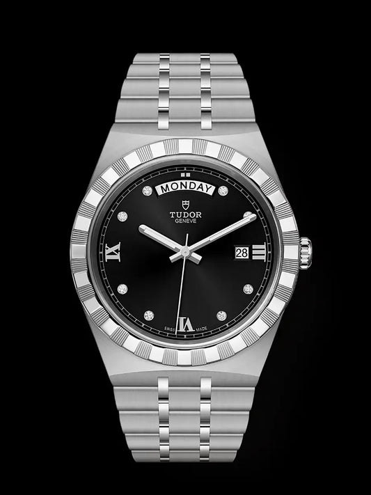 Tudor Royal Silver Black 41mm