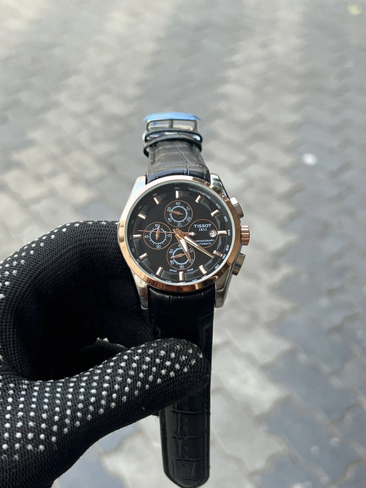Tissot 1853 Belt Courtier Black Rose Gold