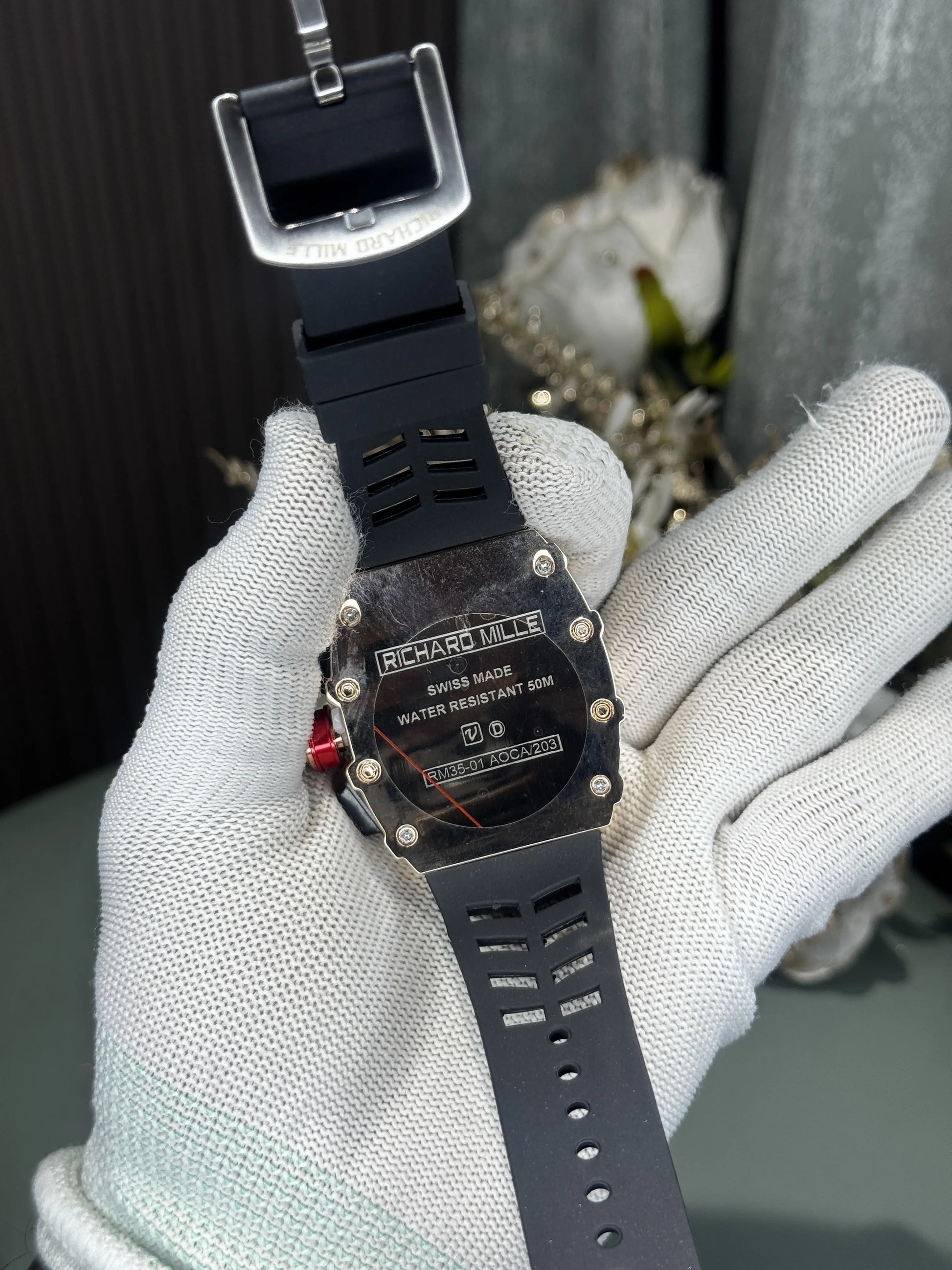 Richard Mille RM3501 Black Chronograph Special Edition Watch
