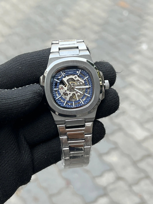 Pate_k Phillipe Silver Blue
