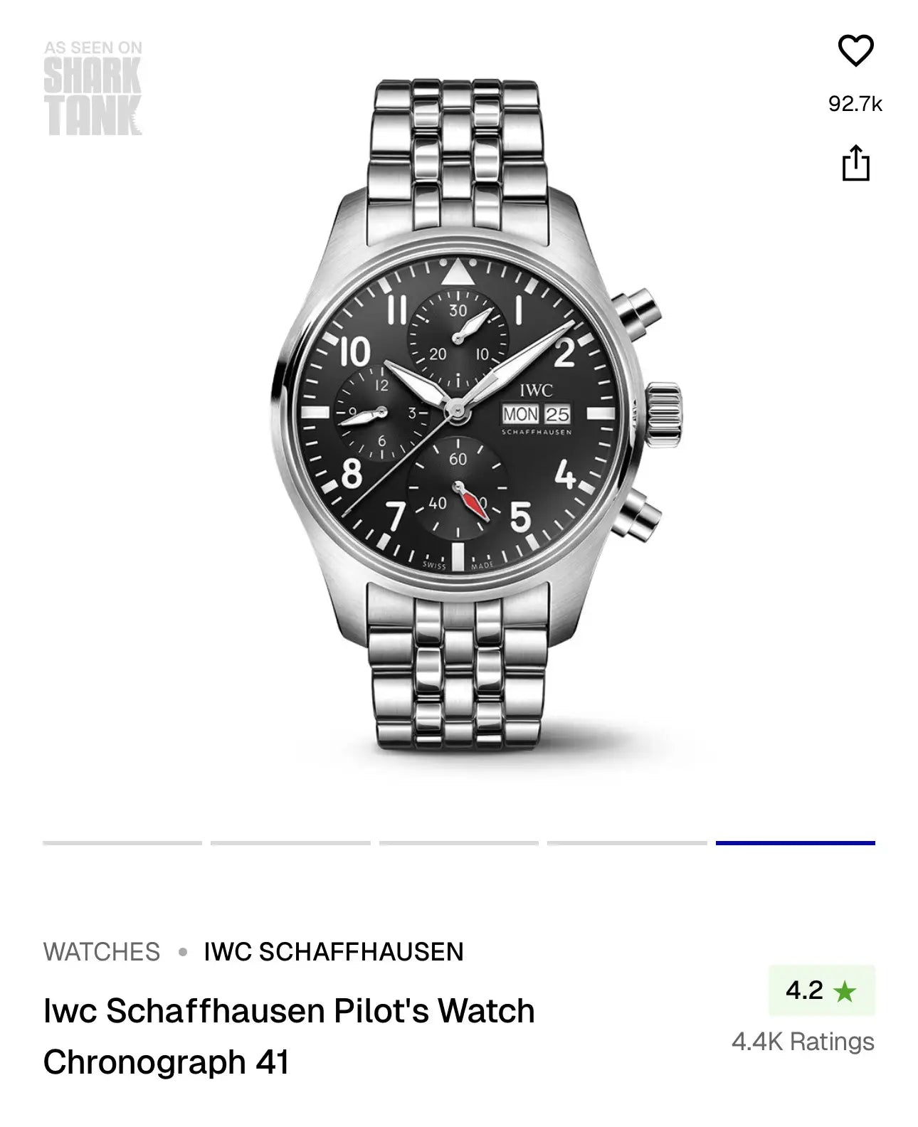 IWC Pilot’s Watch Chronograph 41