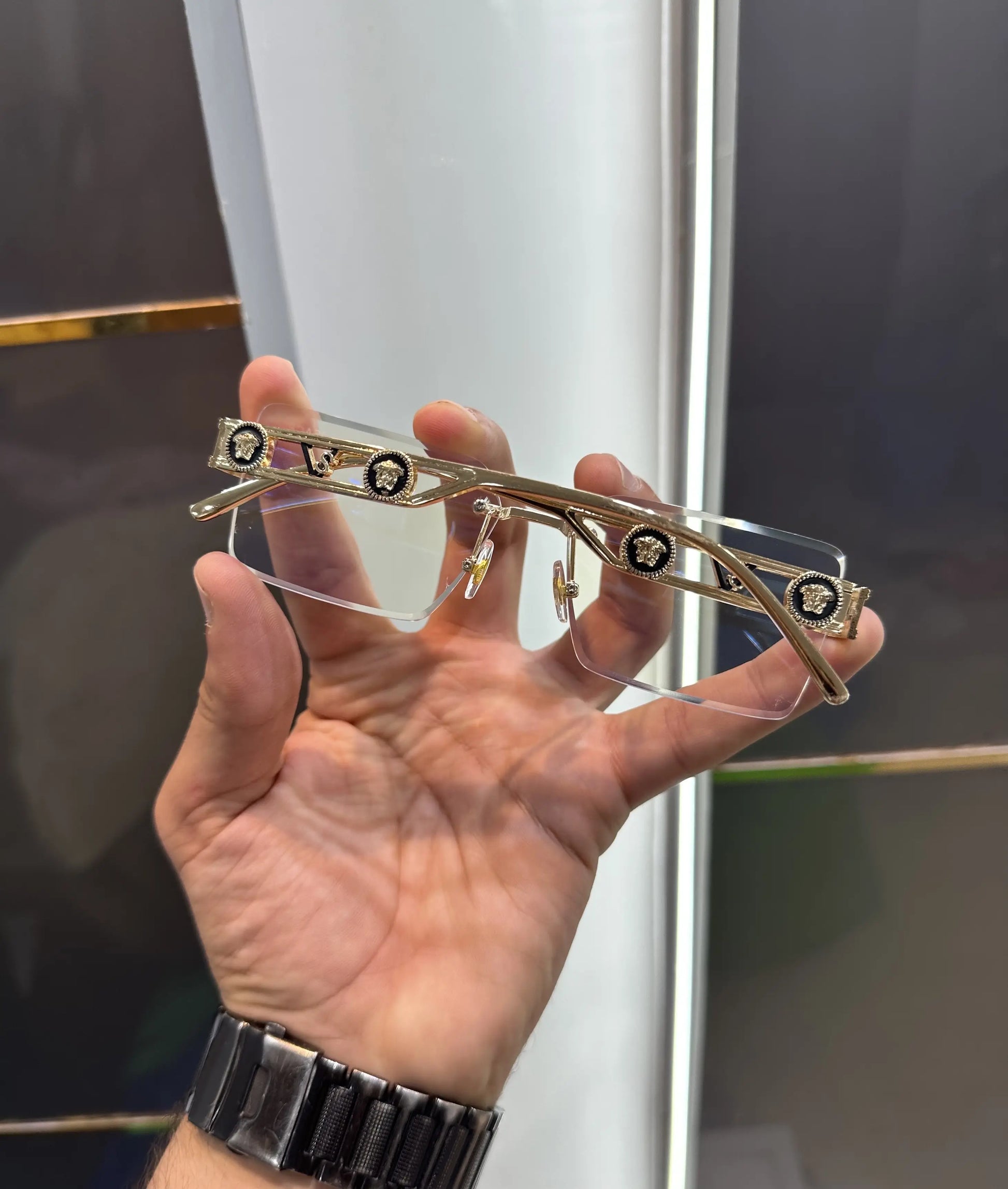 Versac e Gold Premium Glasses 014