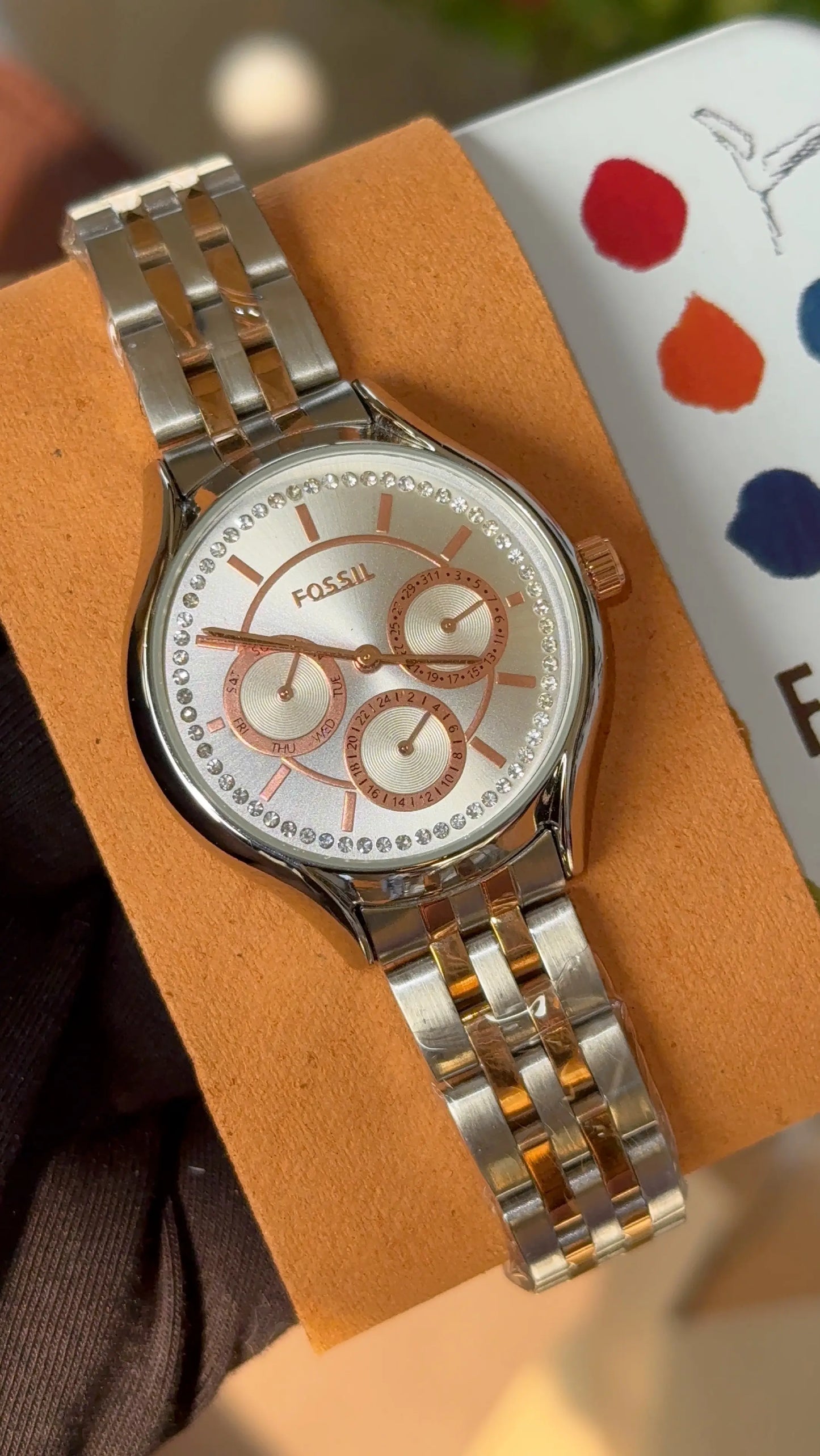 Fossil Eevie analog for her