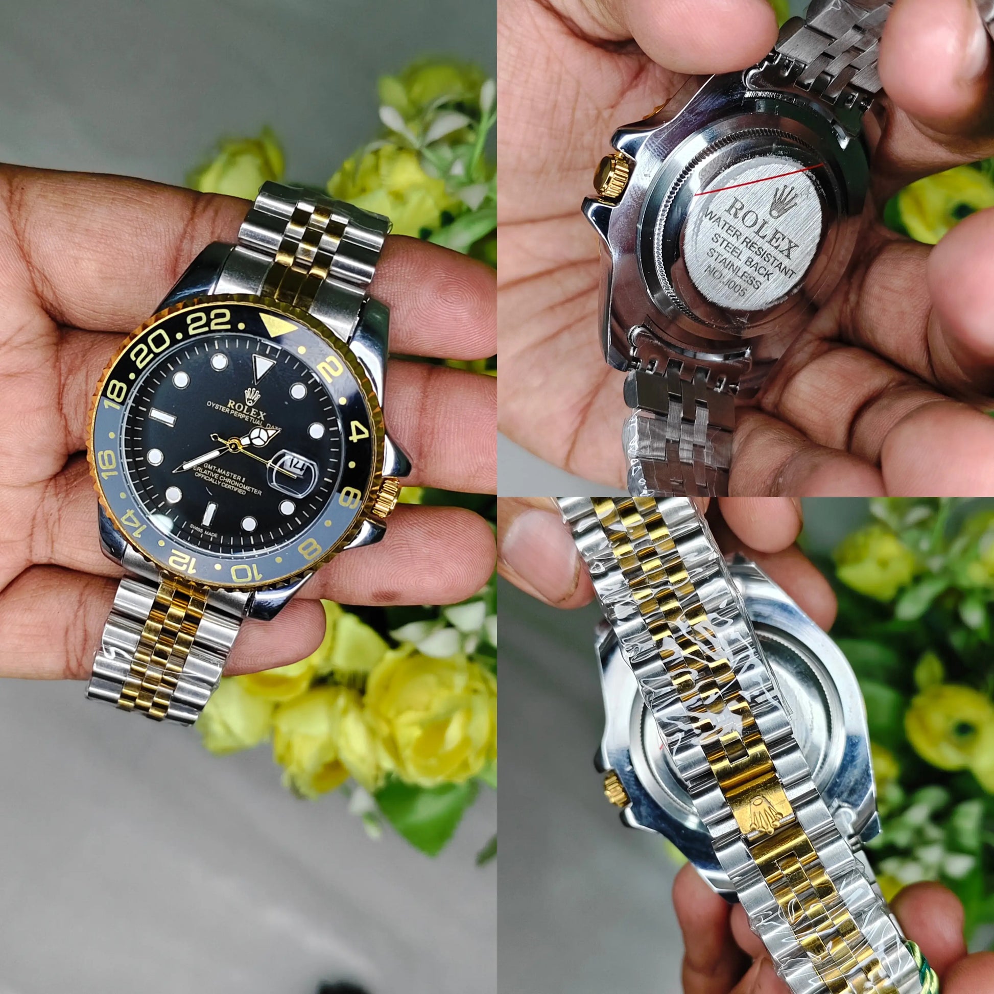 Role_x gmt master 2 two tone