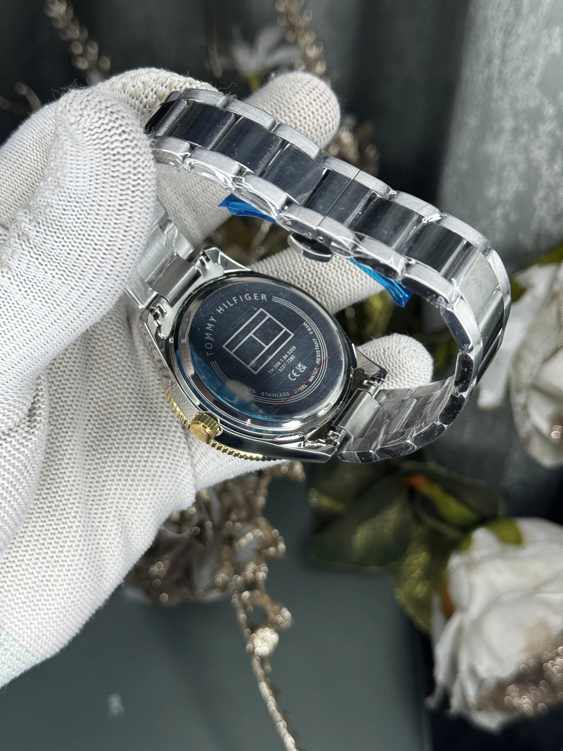Tommy Hilfige r Silver Green Premium Watch